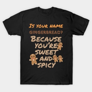 GINGERBREAD BLOWING HEAD!! T-Shirt